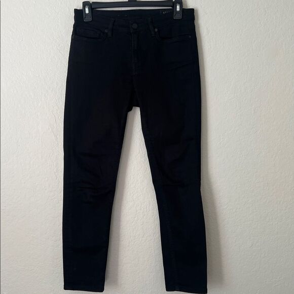 All Saints Mast Jeans Black Skinny in Size 28 - Picture 6 of 16